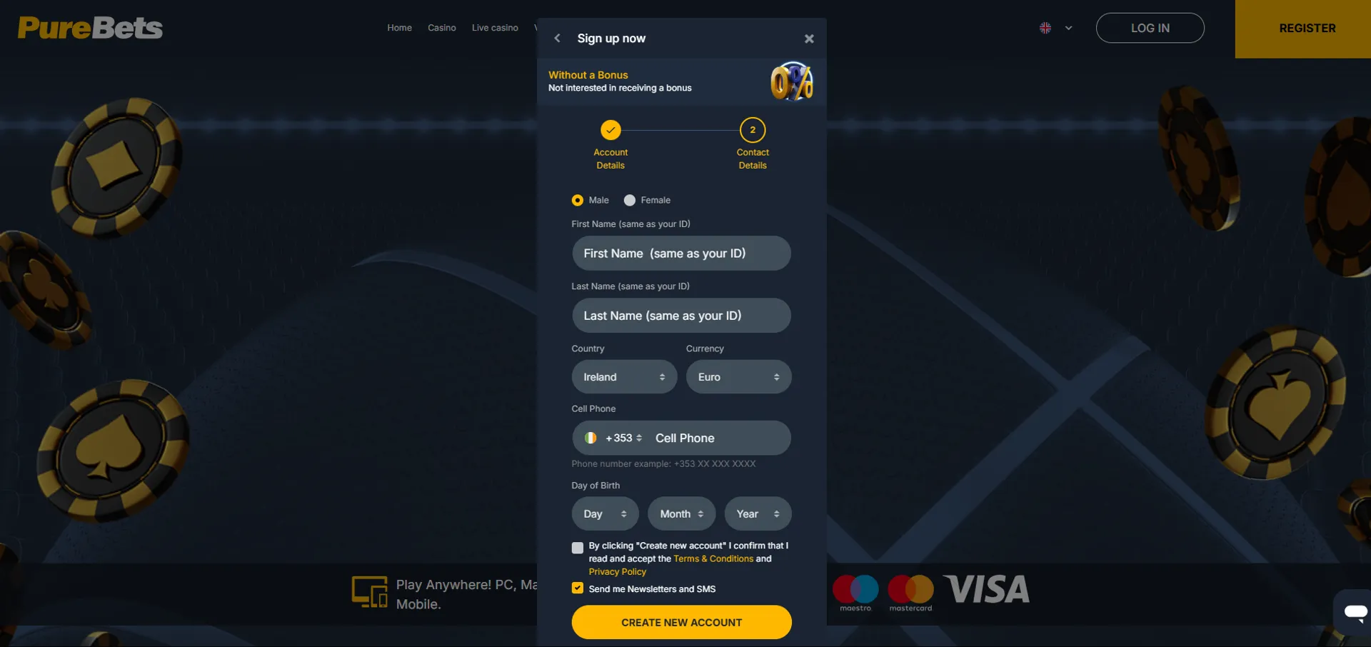 5abet login